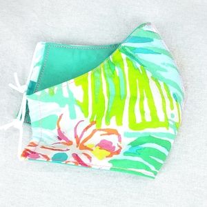 Lilly Pulitzer Face Mask - Pink Orchid Print